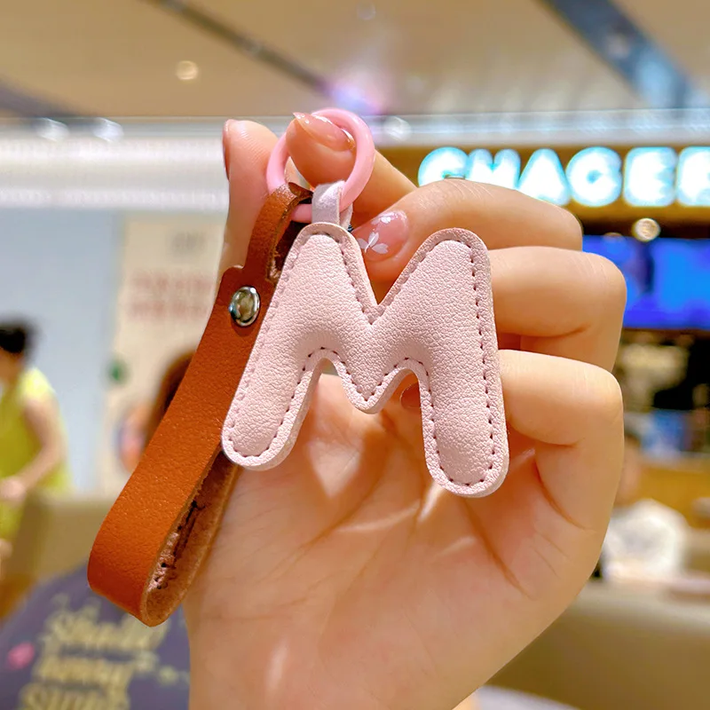 Monogram Keychain Leather - A to Z portachiavi con lettera