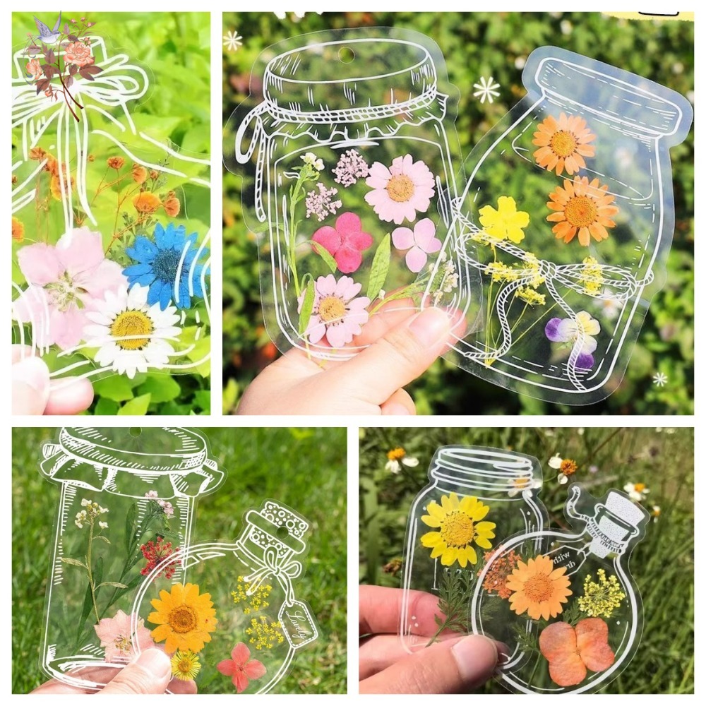 Dried Flower Bookmark - Segnalibro di fiori secchi pressati fatti